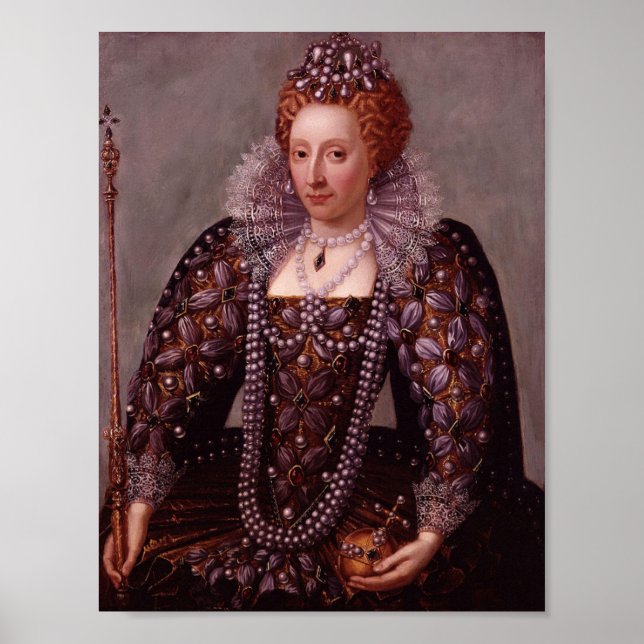 Poster Elizabeth I da Inglaterra (Frente)