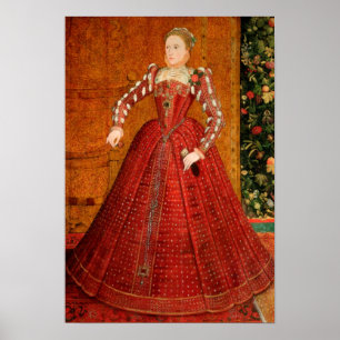 Poster Elizabeth I da Inglaterra (The "Hampden Portrait")