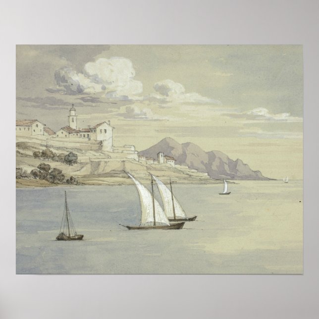 Poster Elizabeth Murray - Portofino do mar, Génova (Frente)