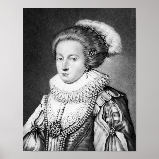 Pôster Elizabeth Stuart, Rainha da Boêmia (Frente)