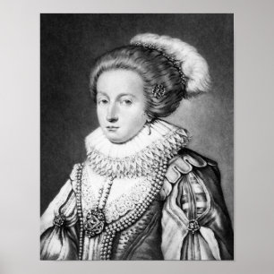 Pôster Elizabeth Stuart, rainha de Boémia