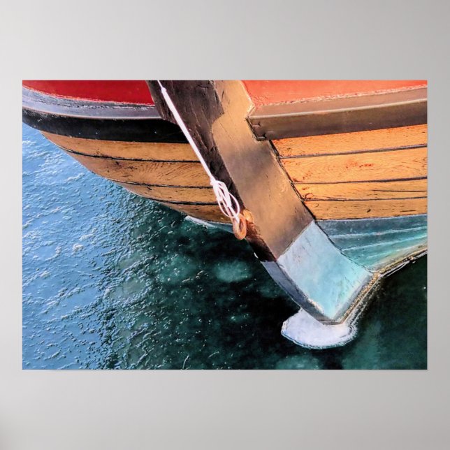 Poster Elizabeth Tilley no porto congelado de Plymouth MÃ (Frente)