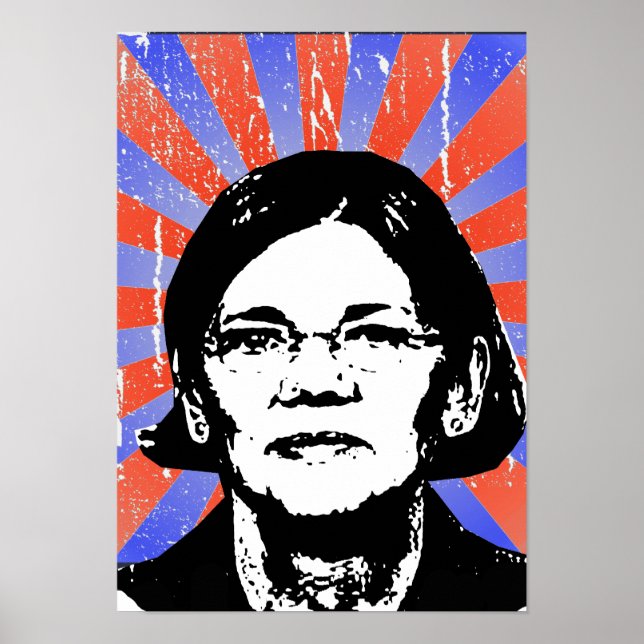 Poster Elizabeth Warren - (Frente)