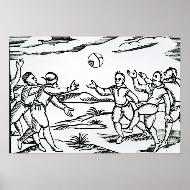 Poster Elizabethan Futebol (Frente)