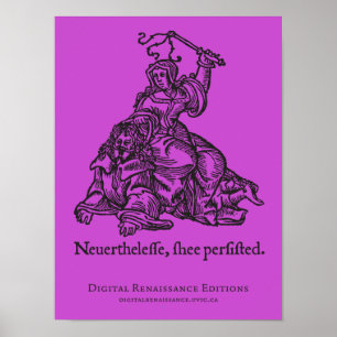 Poster Elizabethan Warren