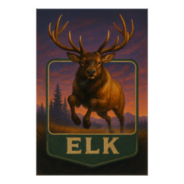 Pôster Elk Poster