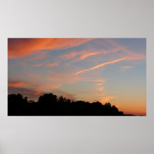 Pôster Elkridge Sunset Maryland Landscape