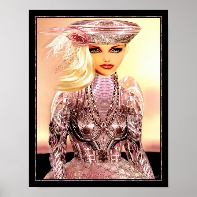 Poster Ella on Canvas Print (Frente)