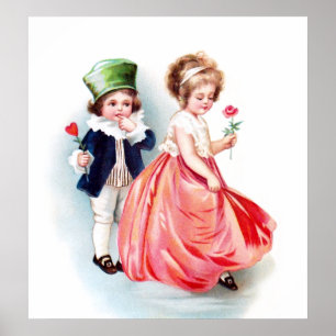 Poster Ellen H. Clapsaddle: Eu amo meu Amor