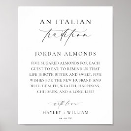 Poster Ellesmere Uma Tradição Italiana Amêndoas Açucarada