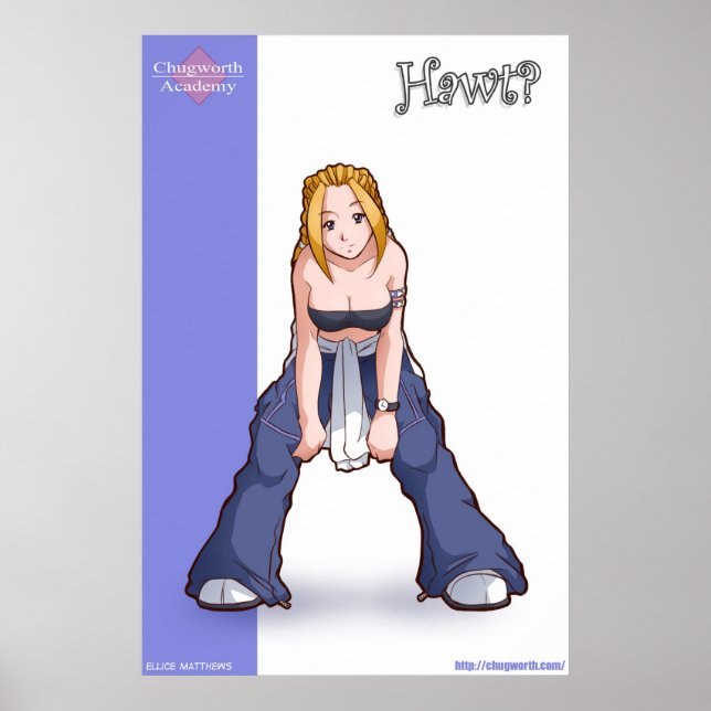 Pôster Ellice Matthews: Hawt? (Frente)