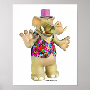 Pôster Elliot, o Elefante