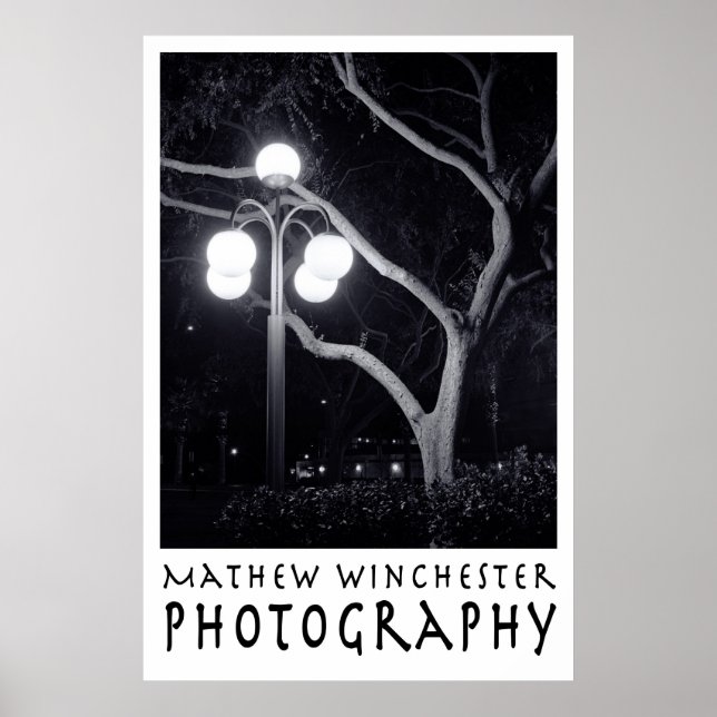 Poster Elm e Lamppost (Frente)