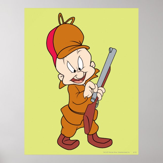 Pôster ELMER FUDD™ pronto para bater (Frente)