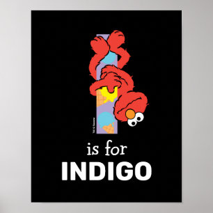 Poster Elmo Alfabeto   I Sorvete