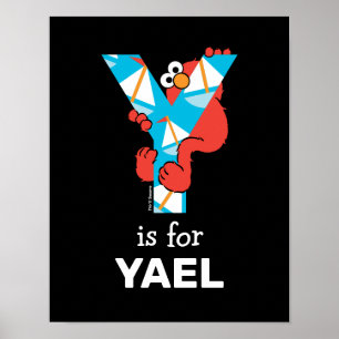 Poster Elmo Alphabet   Yacht Y