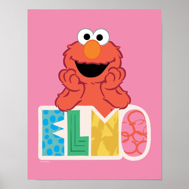 Poster Elmo Fofo & Divertido (Frente)
