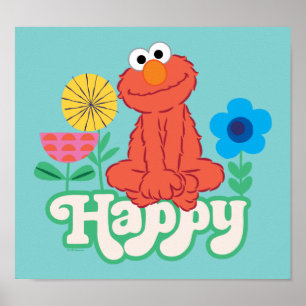 Poster Elmo Happy!