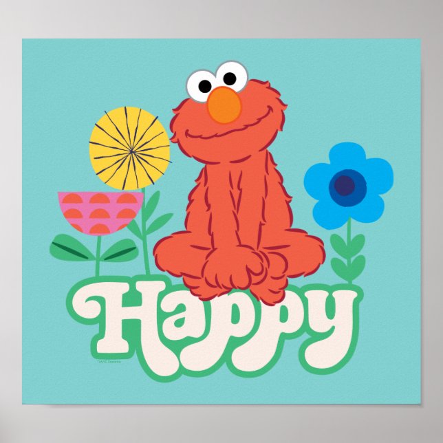 Poster Elmo Happy! (Frente)