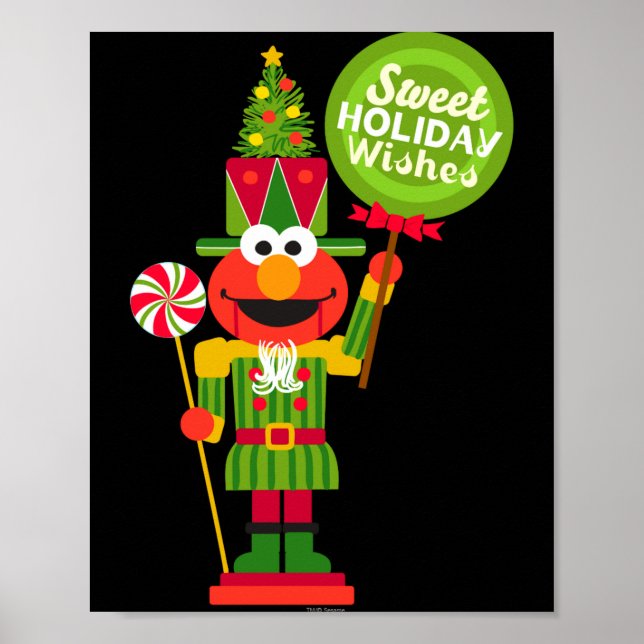 Poster Elmo Nutcracker  (Frente)