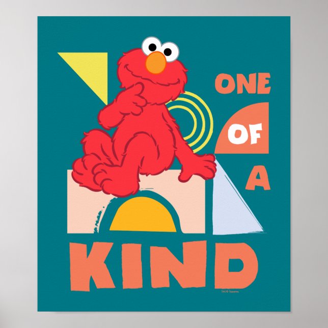 Poster Elmo Um de um tipo (Frente)