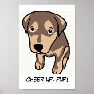 Poster Elogio acima, filhote de cachorro!