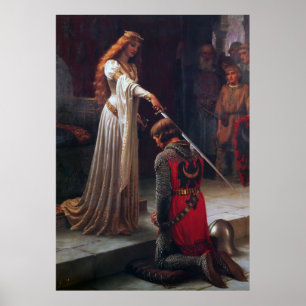 Pôster Elogios - Edmund Blair Leighton