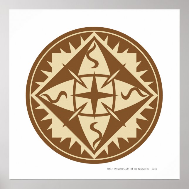 Pôster Elven Flag (Frente)