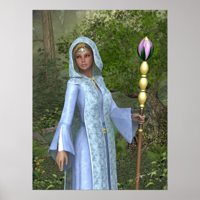 Poster Elven Maiden (Frente)