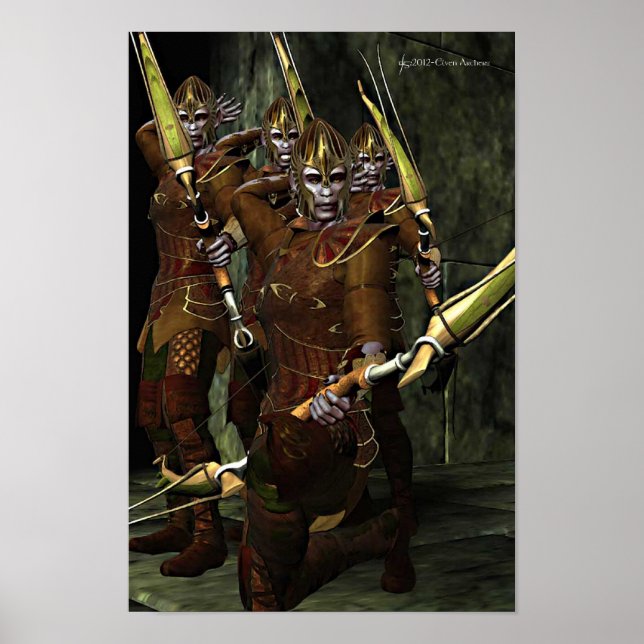 Poster Elves Archer Patrol (Frente)