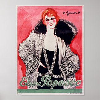 Poster Elvire Popescu