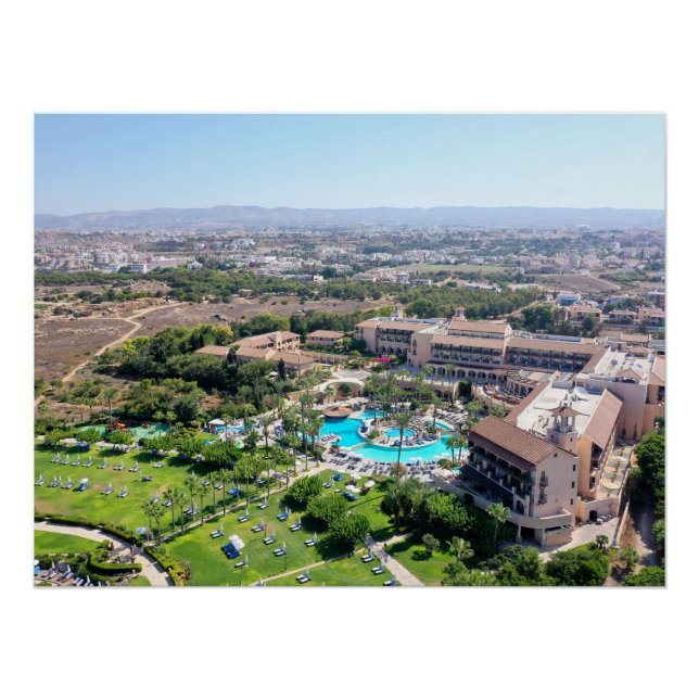 Pôster Elysium Hotel, Paphos, Chipre (Frente)