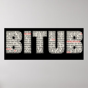 Poster Em algum lugar alguém (BITUB)