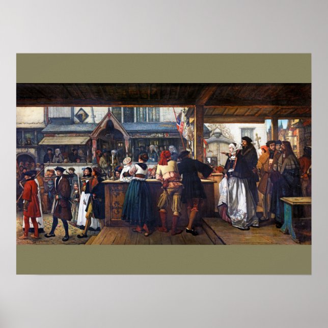 Poster Em Antuérpia (Bélgica), Albrecht Durer (Frente)