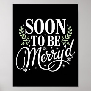 Poster Em breve, será Feliz o Casal de Natal engajado Mat