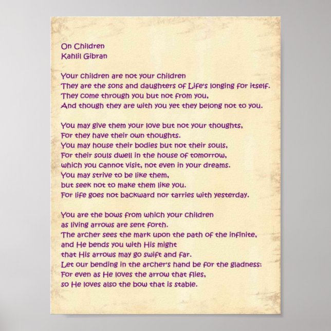 Pôster Em Crianças (Frente)