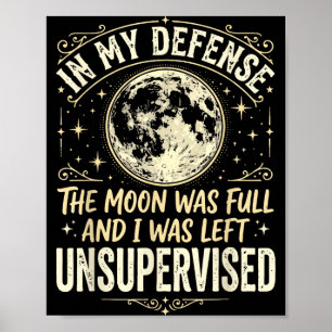 Poster Em defesa a lua estava cheia e foi deixada
