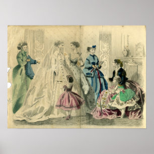 Pôster Em dezembro de 1866 placa de forma