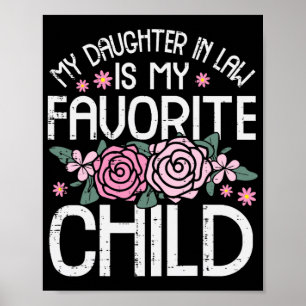 Poster Em Direito, minha Dia de as mães de criança favori
