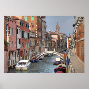 Pôster Em Dorsoduro, Veneza Italia
