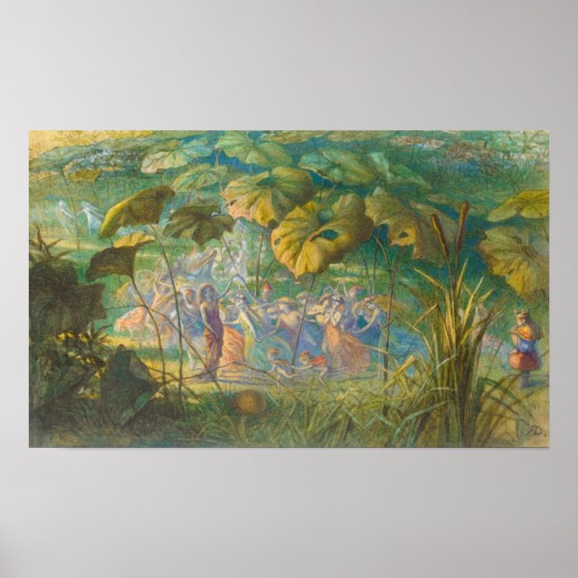 Pôster Em Fada E Dança Elfin (Frente)