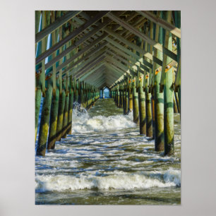 Poster Em Folly Beach Pier