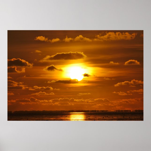 Poster Em Gedanken barfuß am Strand... (Frente)
