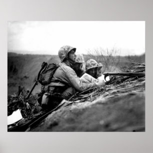 Pôster Em Iwo Jima