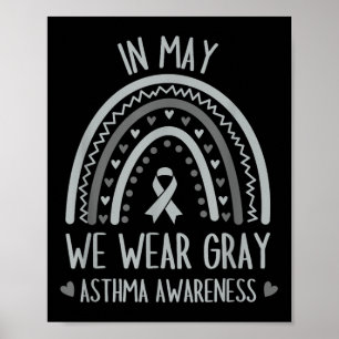 Poster Em maio, Vestimos A Cinza Que Conhece A Asma Retro