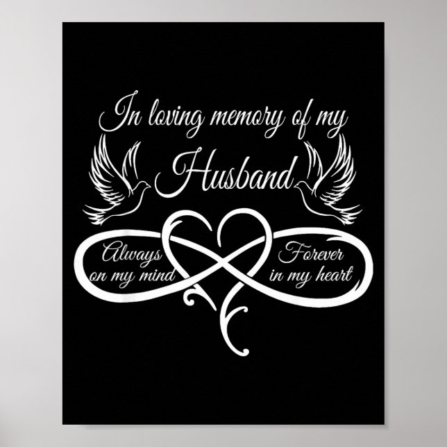 Poster Em Memória Amorosa Marido Mente (Frente)