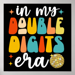 Poster Em Meus Dois Dígitos Era Engraçado 10º aniversário