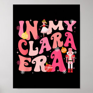 Poster Em Minha Clara Era Noz-Cracker Xmas Pijama de Nata