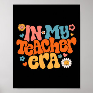 Poster Em Minha Época De Professora Groovy No Primeiro Di