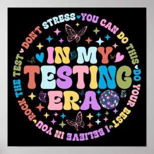 Poster Em Minha Época De Testes Professores Alunos Atinge